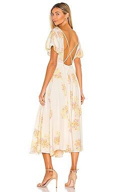 Free People Laura Printed Dress in Tea Combo from Revolve.com | Revolve Clothing (Global)