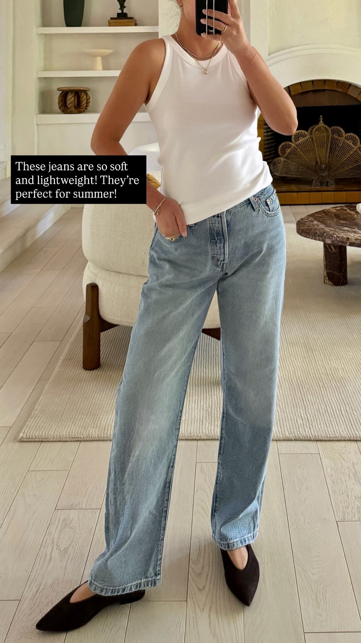 For size reference, I’m 5 ft 115 pounds and wearing 25x28. Perfect fit and length!

The softest, lightweight jeans! So comfortable!

#LTKPetite #LTKSaleAlert #LTKmomlife