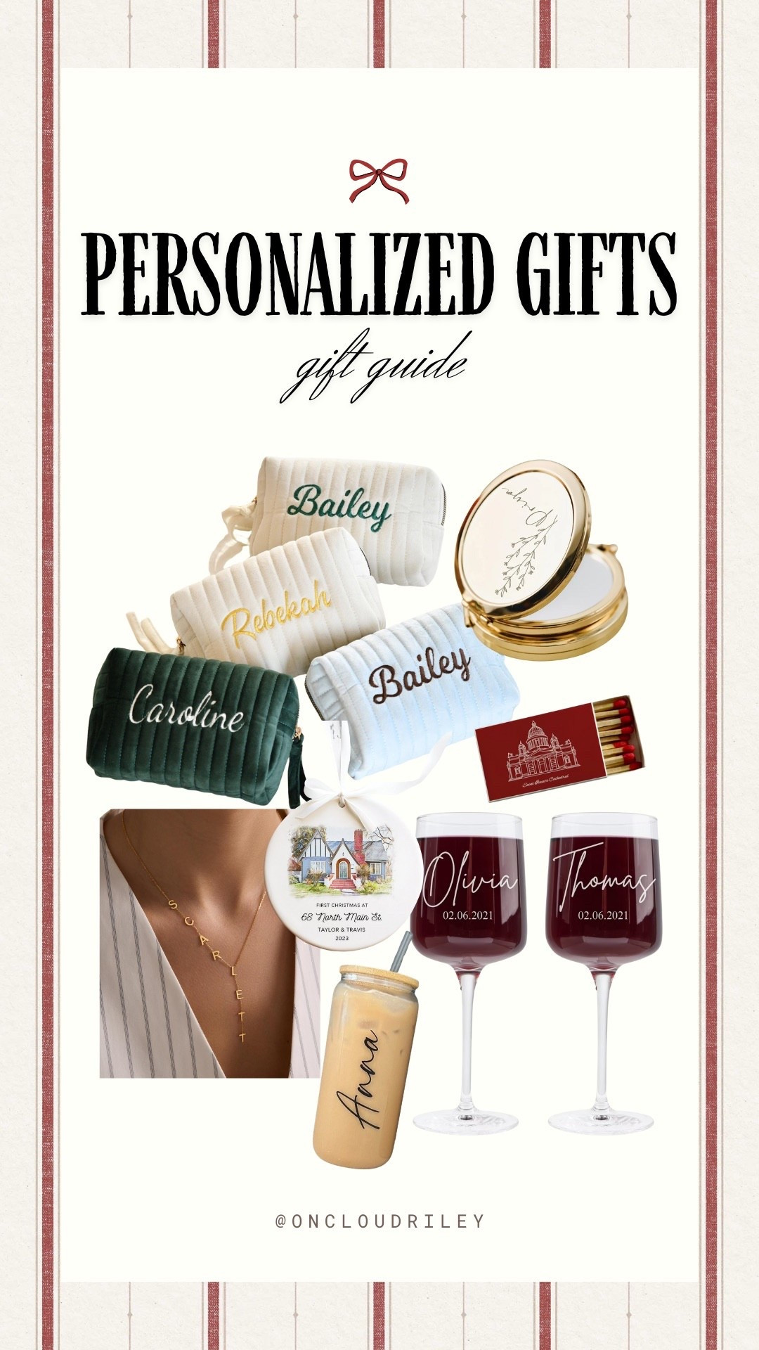 Personalized gifts she will love! 

Gift guide | gifts for herr

#LTKSeasonal #LTKStyleTip #LTKGiftGuide