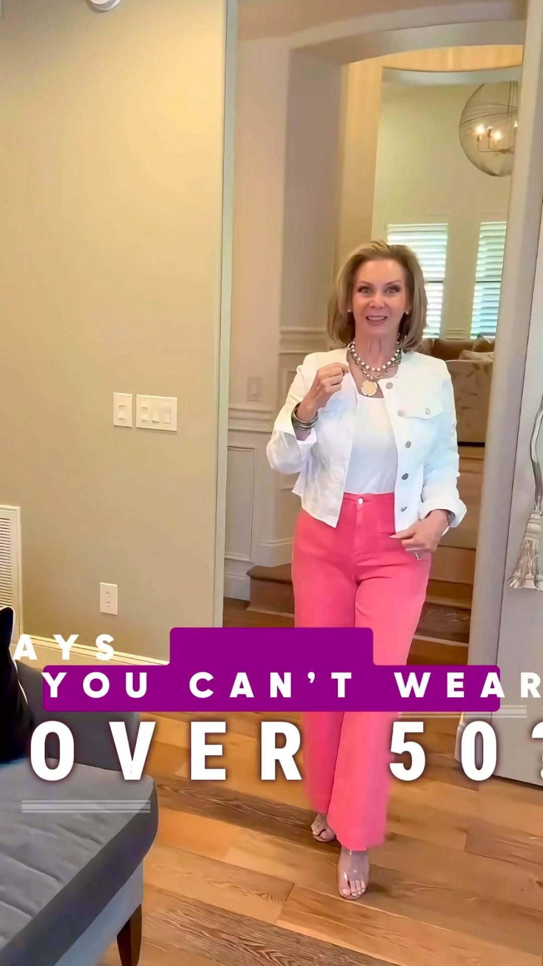 Who says you can’t wear color over 50? 

Check out these fabulous looks from Charlie B with code Thefulfilledpharmacist10. 

Necklace first look - French Kande 
Jewelry second look- Julie Vos 
My FAVORITE clear Shoes- Shutz

Julie Vos and Shutz linked below 

#LTKSeasonal #LTKOver40 #LTKPetite