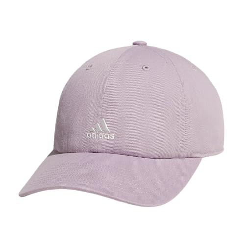 Adidas Womens Saturday Baseball Cap – Adjustable Cotton Hat, Athletic Relaxed Fit | Amazon (US)