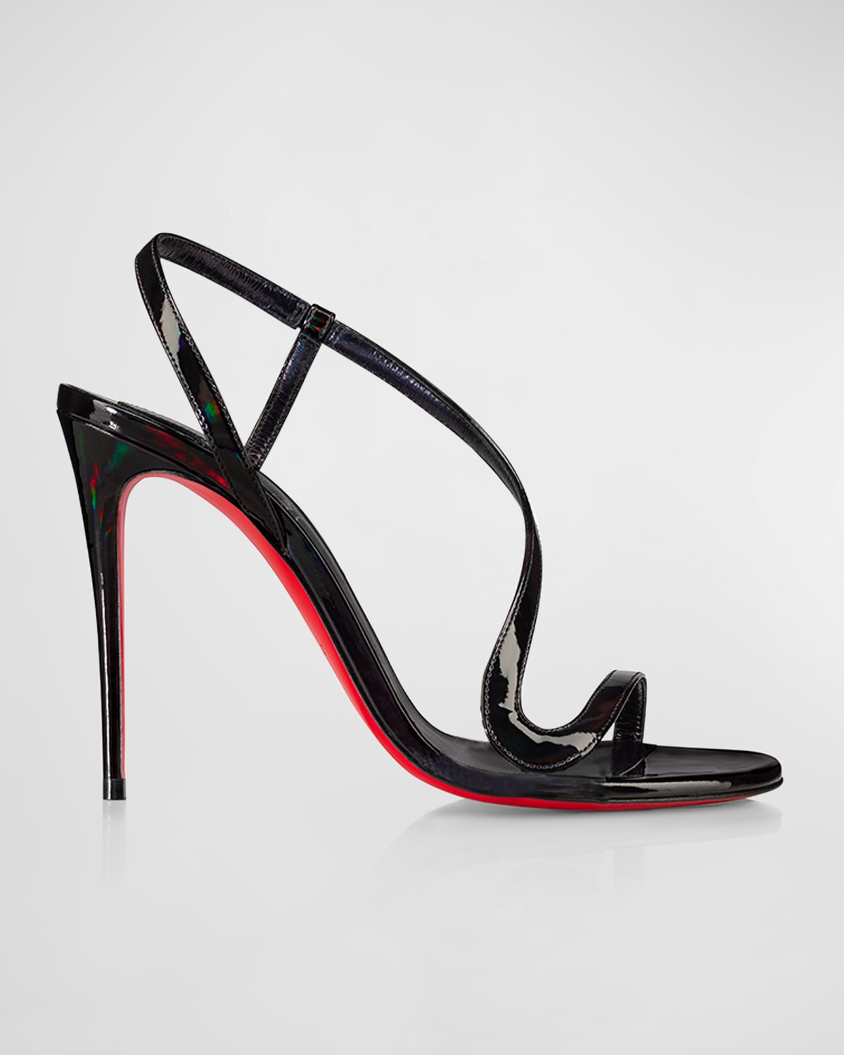 Rosalie Patent Red Sole Stiletto Sandals | Neiman Marcus