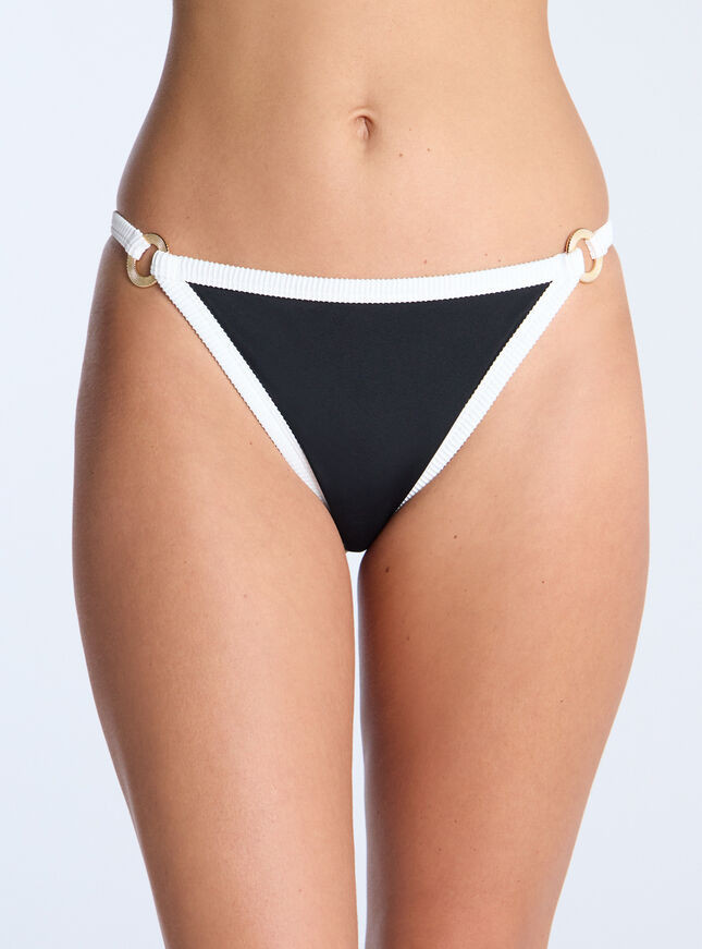 Mambo bikini bottoms - Black & White | Boux Avenue (UK)