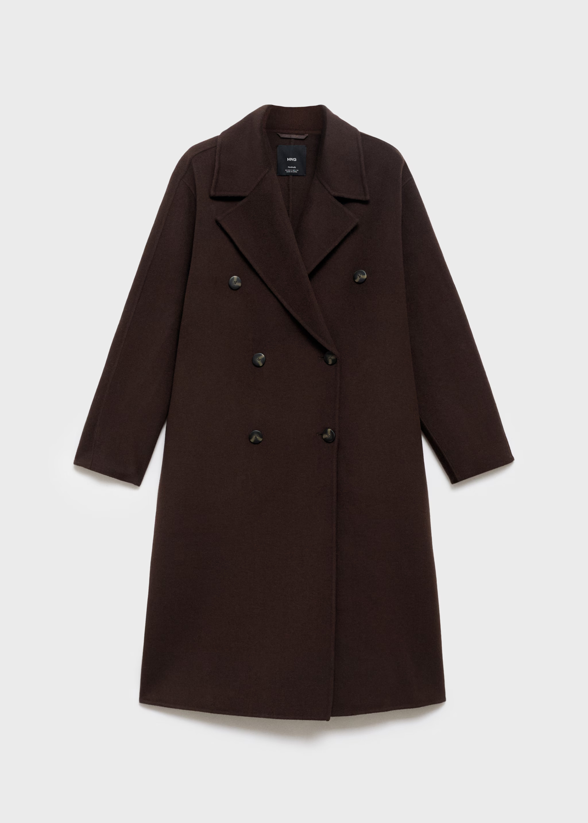 Double-breasted wool coat | Mango (US/MX/AU)
