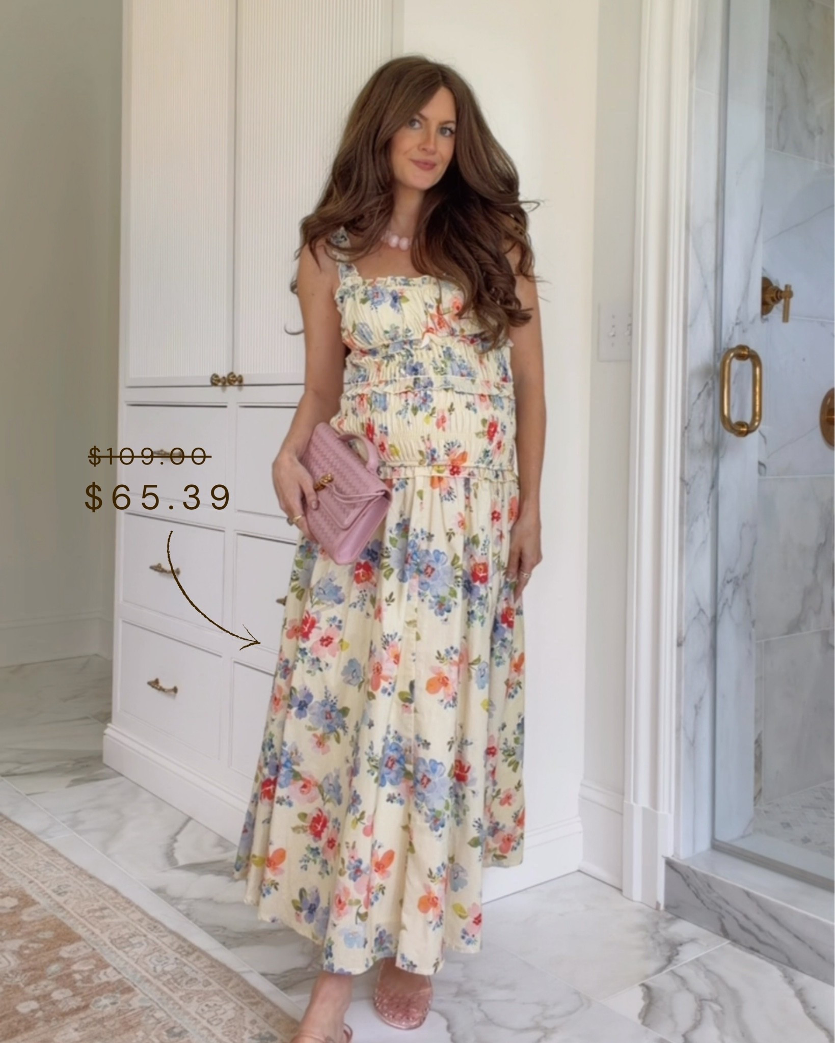 Summer dress on major sale - and it’s bump-friendly, too! 💕

#LTKootd #LTKSaleAlert