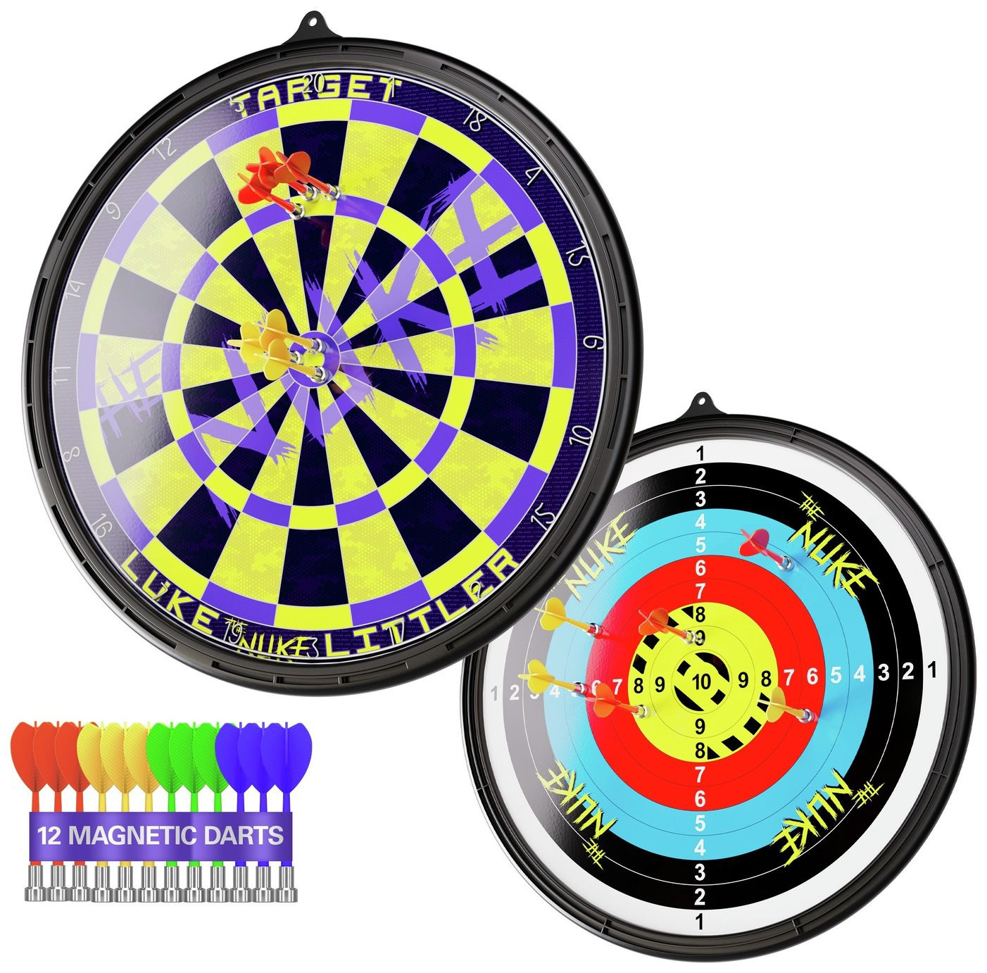 Target Luke Littler Magnetic Dartboard Set | argos.co.uk