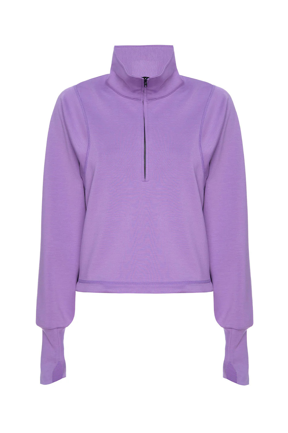 Rodeo Lavender Oversized Half Zip | VETCHY LLC