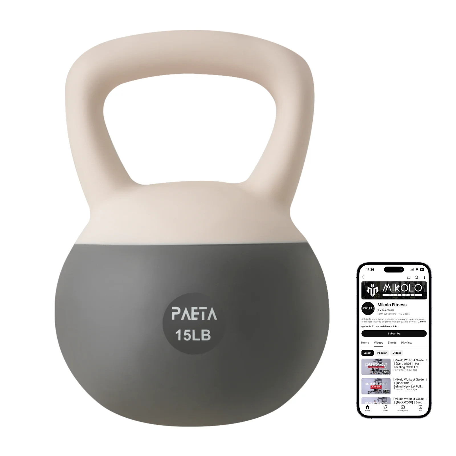 Syedee Soft Kettlebell Set –15lbs Anti-Slip Grip & Wide Handle Design,Soft Kettlebell set, Gent... | Walmart (US)