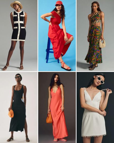 Spring dresses on our radar.

spring outfit // summer outfit // black dress // white dress // vacation outfits // resort wear // vacation wear

#LTKstyletip #LTKSeasonal #LTKSale