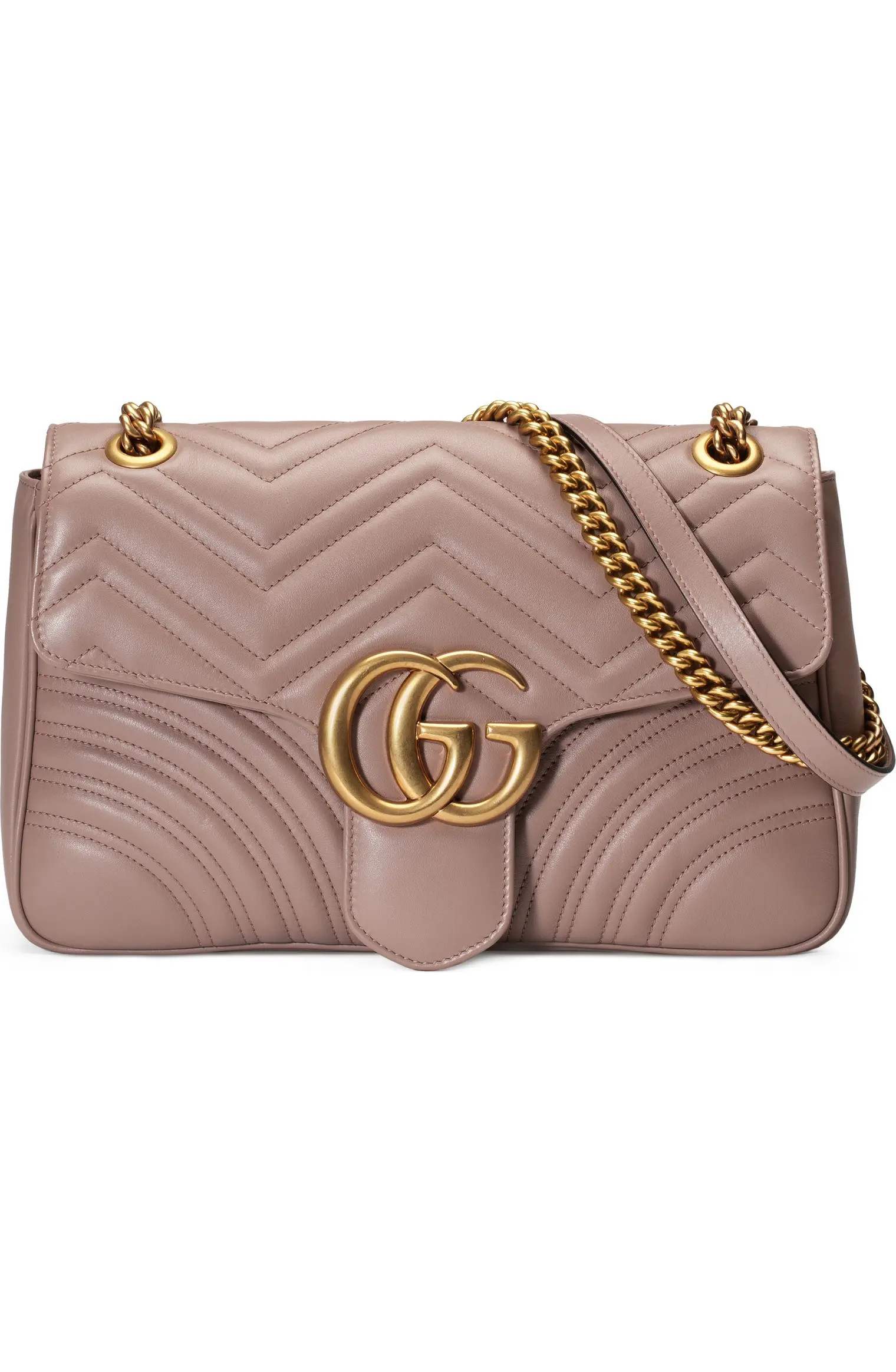 Medium GG Marmont 2.0 Matelassé Leather Shoulder Bag | Nordstrom