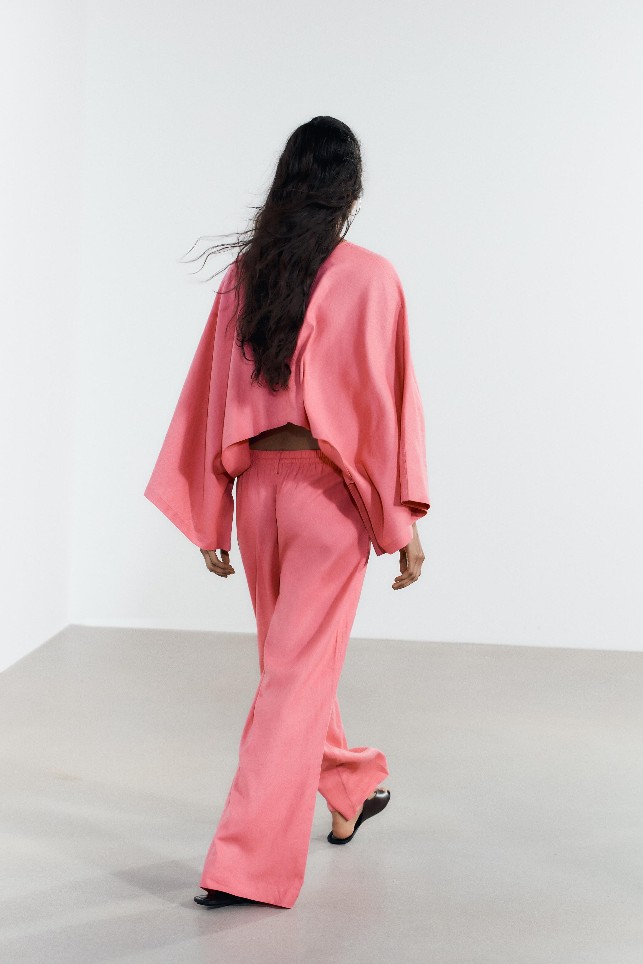 PALAZZOHOSE MIT LEINEN | Zara DE