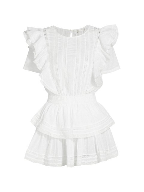 Natasha Flounce Tiered Dress | Saks Fifth Avenue