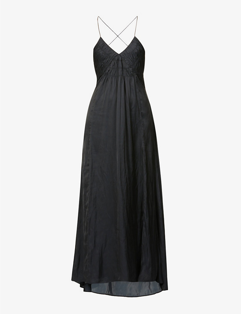 Rayonne woven satin maxi dress | Selfridges