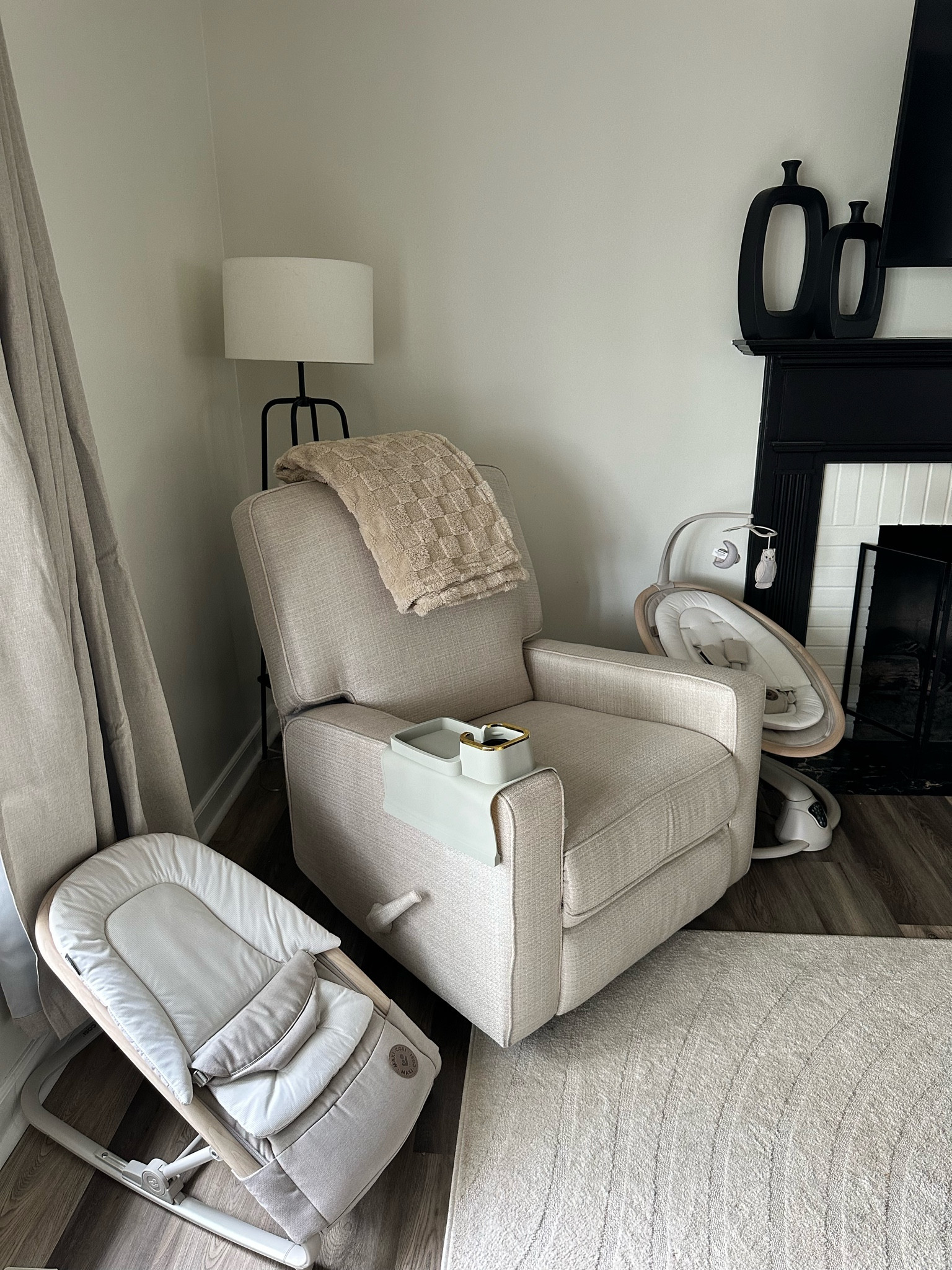 Living room corner just waiting on baby 🫶🏽

#LTKbaby #LTKbump #LTKhome