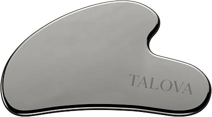 304 Stainless Steel Gua Sha Facial Tool, Face Massage Tool | 304-grade stainless steel gua sha to... | Amazon (US)