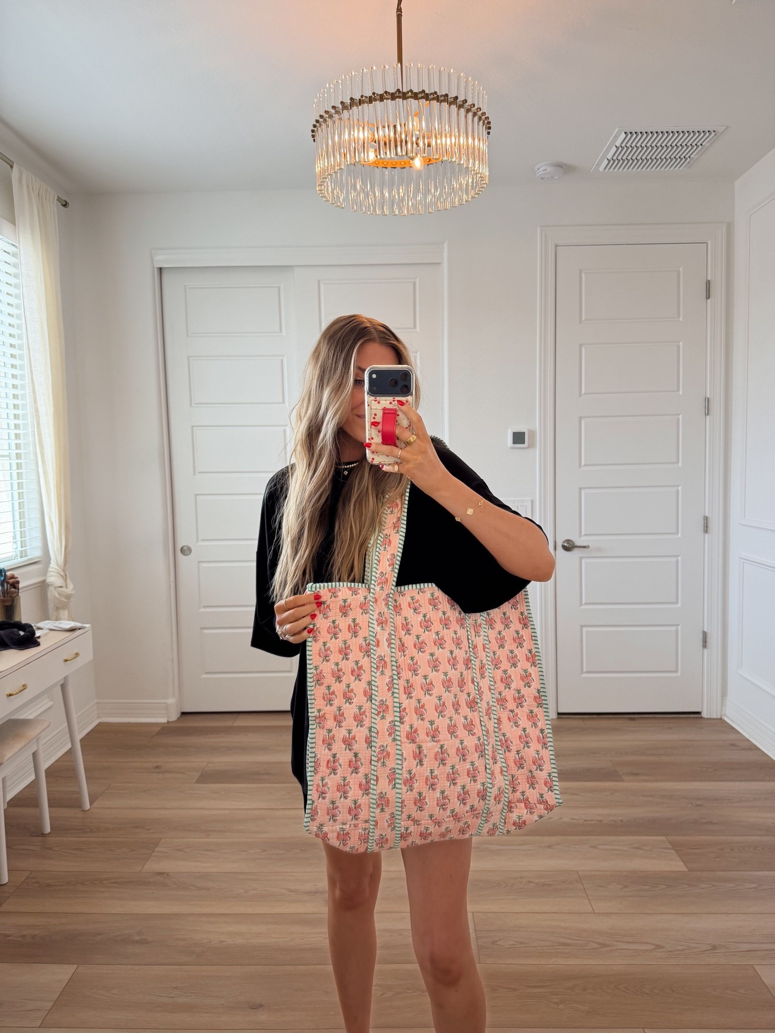 Obsessed with this quilted bag!!