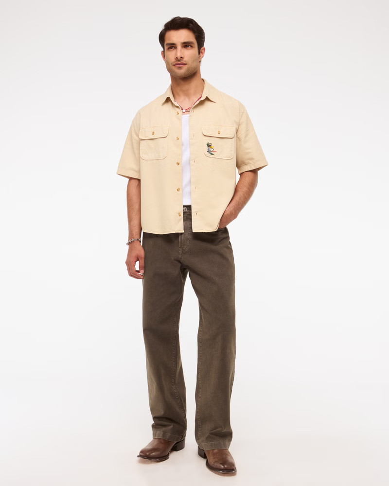 Baggy 5-Pocket Pant | Abercrombie & Fitch (US)