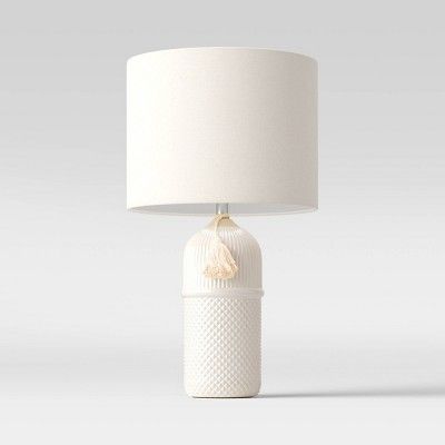 Large Assembled Ceramic Table Lamp (Light Bulbs Not Included) White - Threshold™ | Target