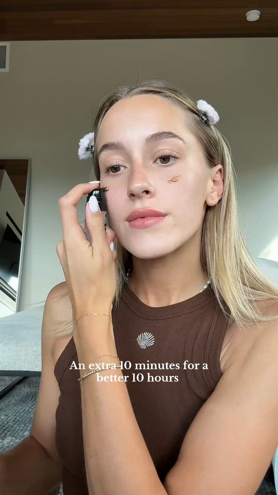 Getting ready everyday makes such a difference ✨🩷 

Makeup look, natural makeup, glowy, beauty products

#LTKFallSale #LTKBeauty #LTKCon