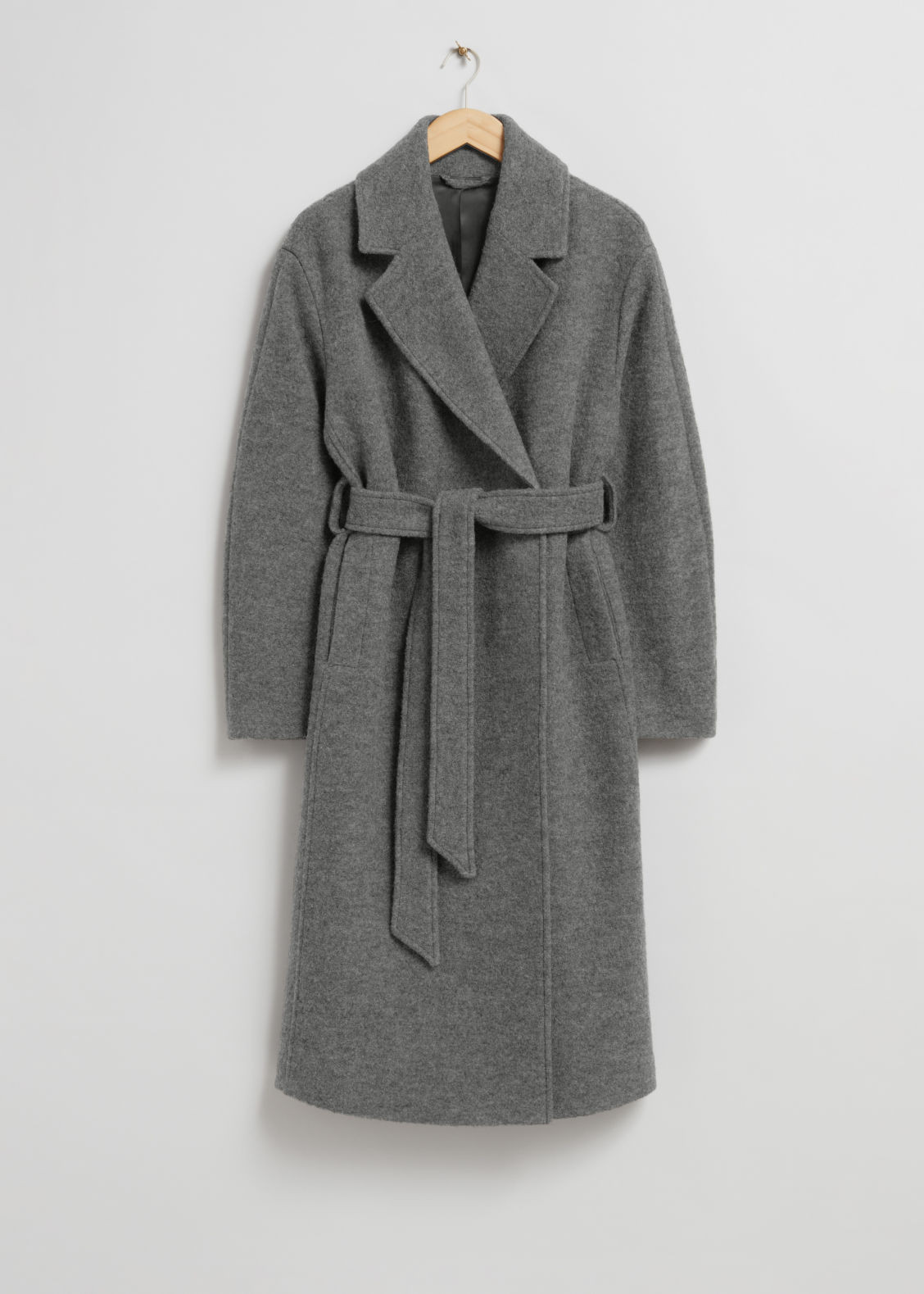 Voluminous Belted Wool Coat | & Other Stories US