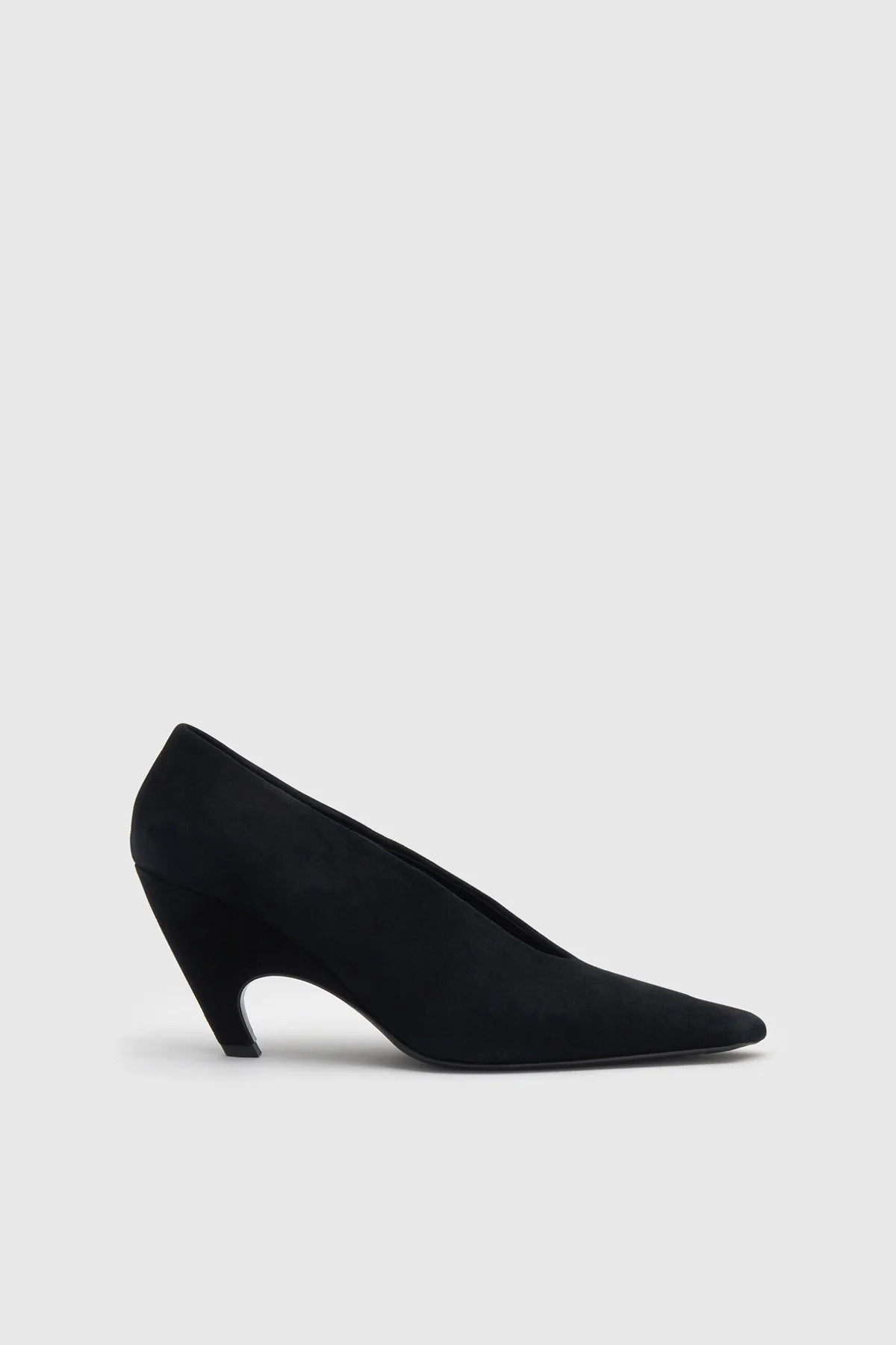 Wave Pump Heels Black Suede - CAMILLA AND MARC® C&M | CAMILLA AND MARC (ANZ)