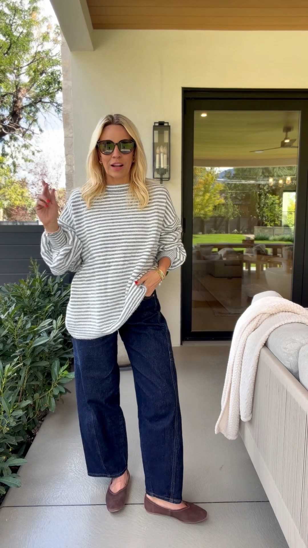 I am always a fan of stripes!

#LTKootd #LTKgrwm #LTKmomlife