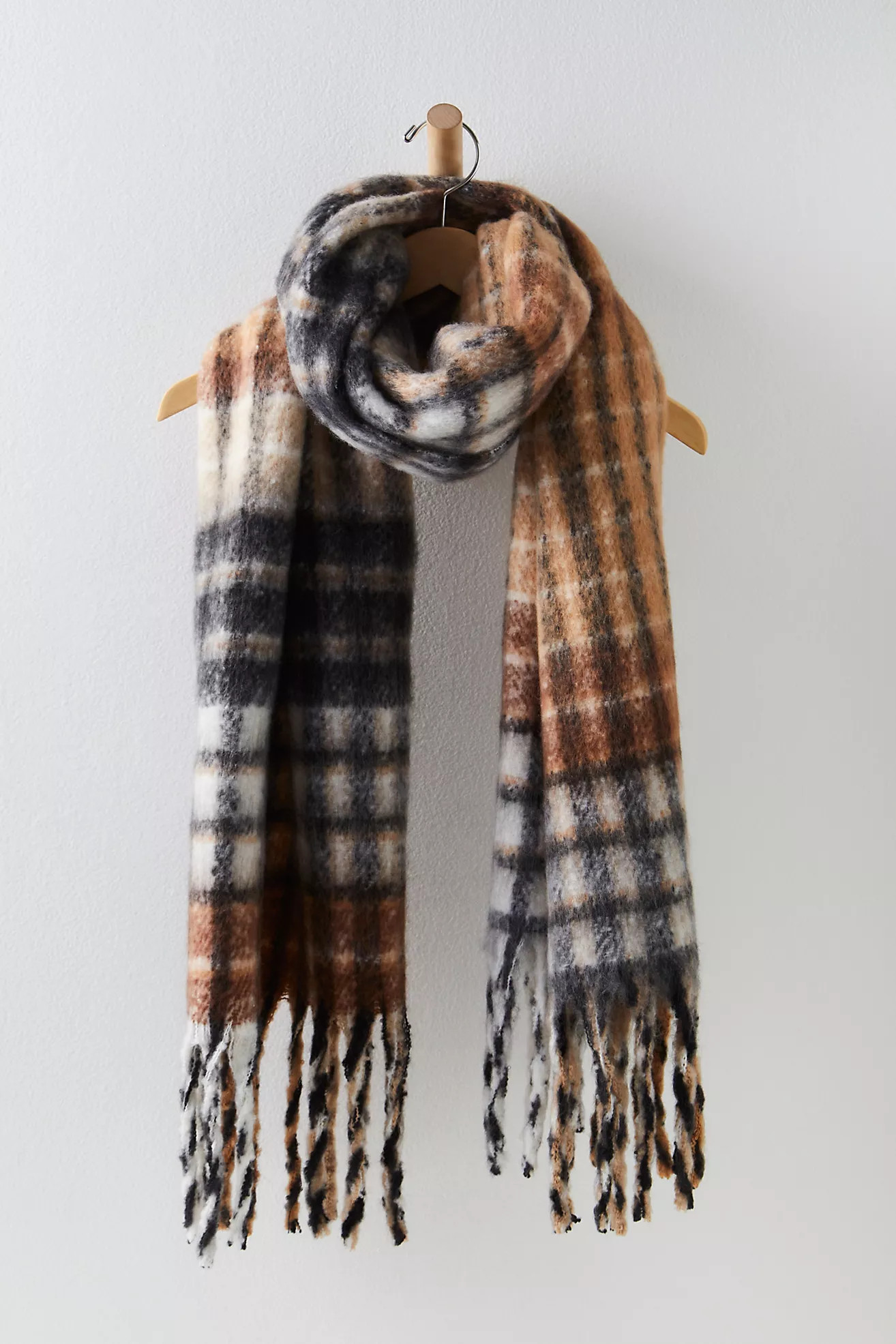 Falling For You Brushed Plaid Scarf | Free People (Global - UK&FR Excluded)