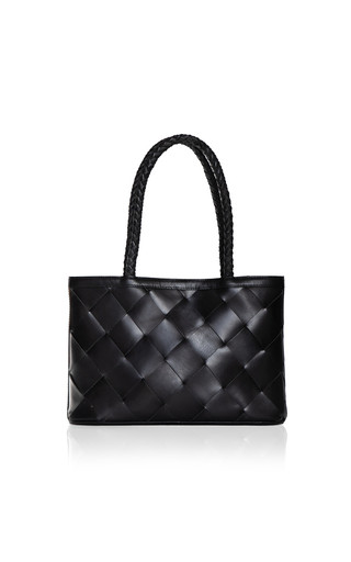 Ella Grande Woven Leather Tote Bag | Moda Operandi (Global)
