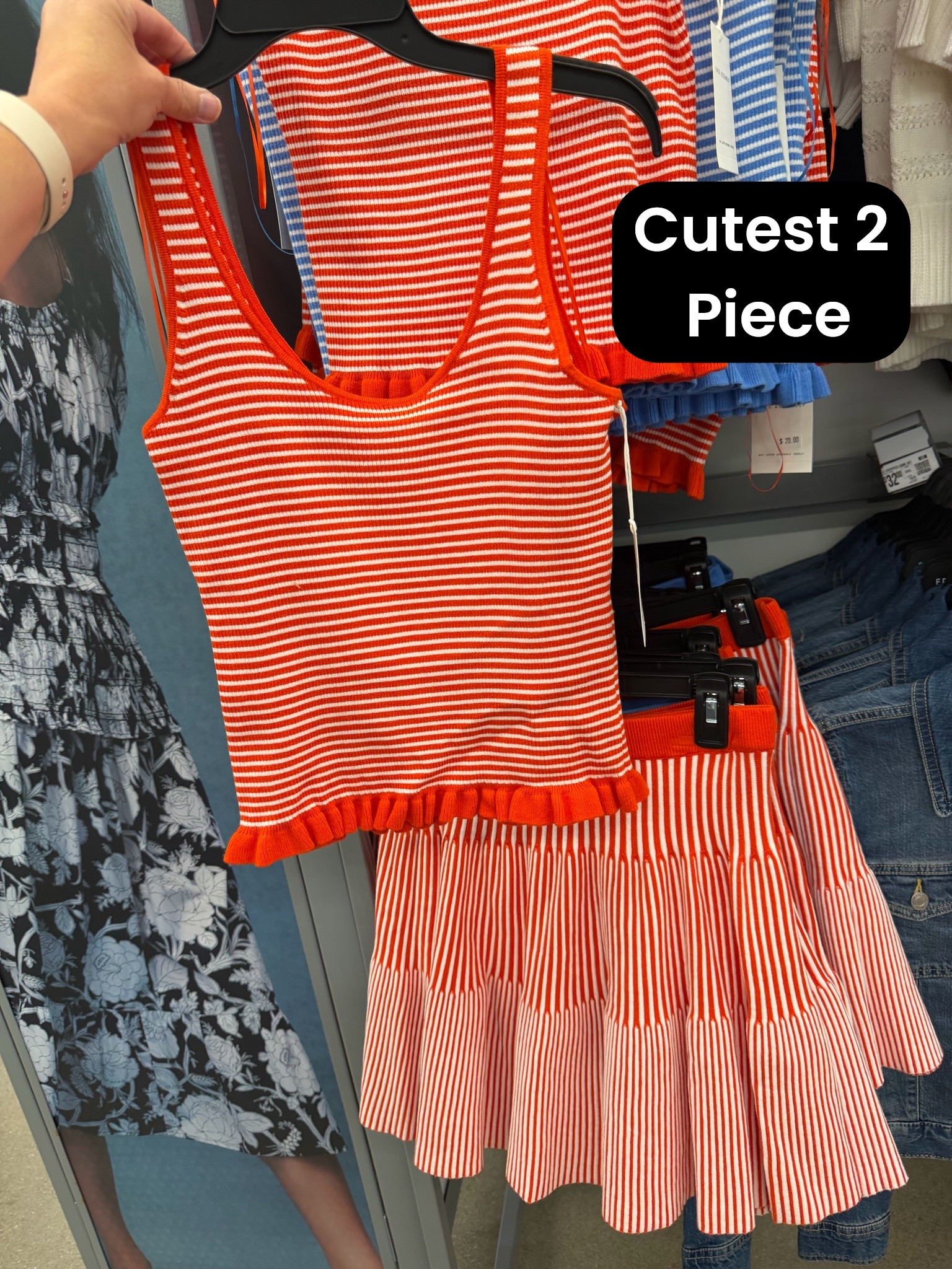How cute is this striped matching set?! The ruffle details, lightweight fabric, and fun summer colors make this such an easy outfit for vacations, summer events, backyard BBQs, and holiday weekends.

The best part? You can wear the pieces together or mix and match them with items already in your closet for even more outfit options 👏

Would you wear this as a set or style the pieces separately?

#LTKootd #LTKmomlife #LTKSaleAlert