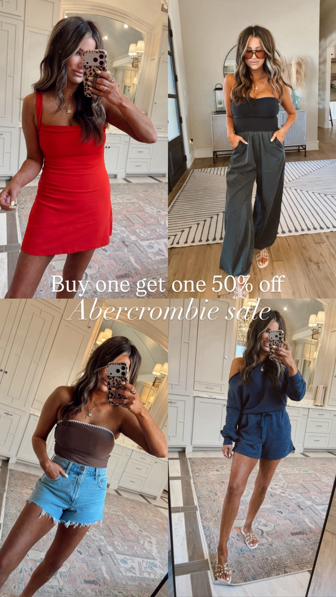 Abercrombie buy one get one 50% off sale!!

#LTKootd #LTKSaleAlert #LTKSeasonal