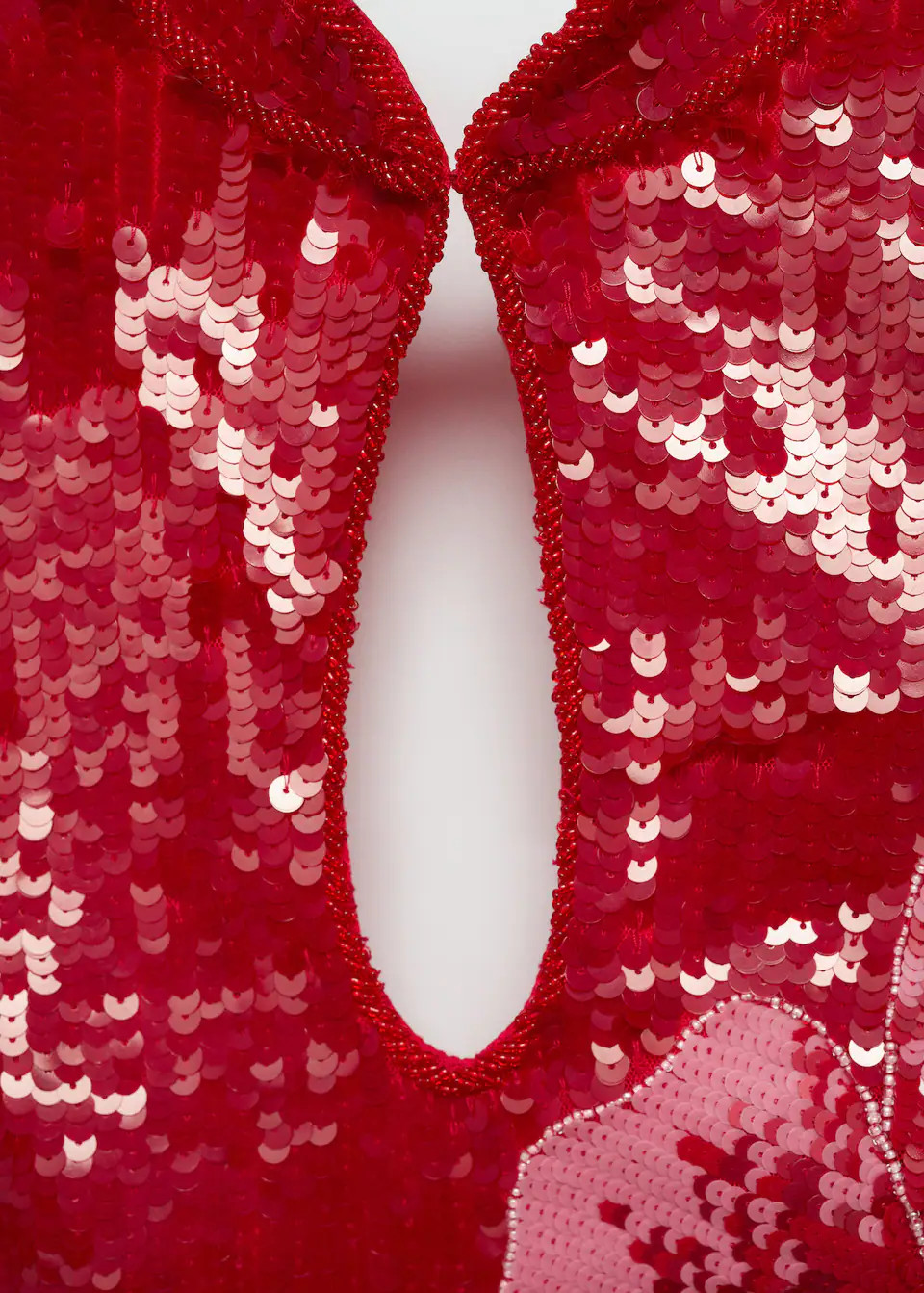 Sequin flower design dress -  Women | Mango USA | MANGO (US)