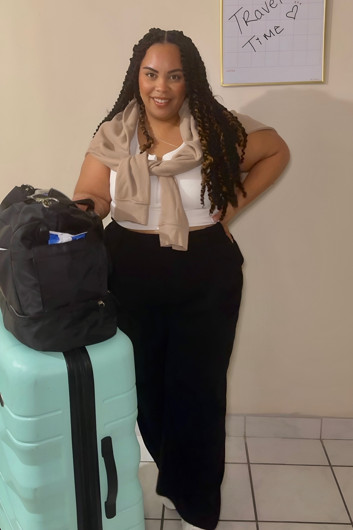 Perfect Travel Outfit ✈️

Sweater from Lola Shoetique
White Top: TJMax


#LTKtravel #LTKplussize #LTKstyletip