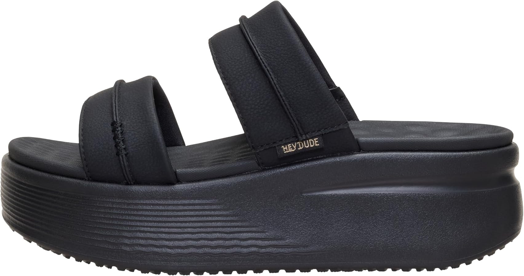 HEYDUDE Womens Austin Slide Classic Platform Sandal | Lightweight Everyday Slide with Contoured E... | Amazon (US)