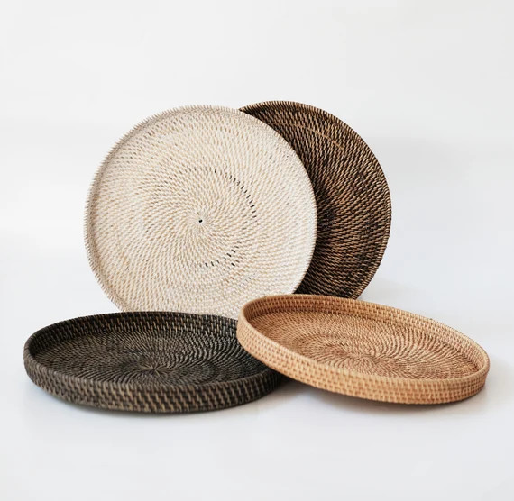 Tampa Rattan Tray | Etsy | Etsy (US)