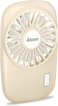 Aluan Handheld Fan Mini Fan Powerful Small Personal Portable Fan Speed Adjustable USB Rechargeabl... | Amazon (US)