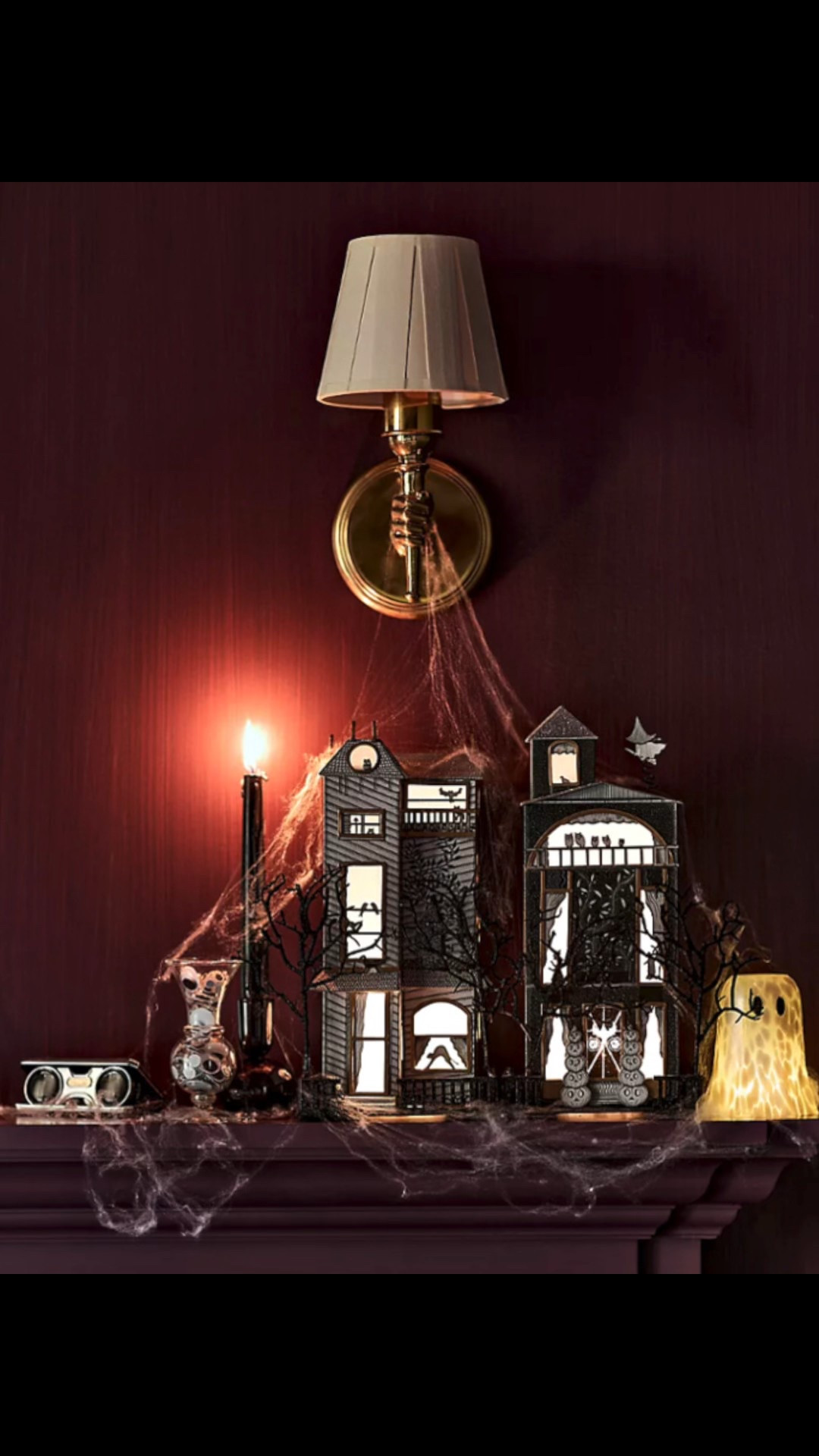 Inspired by Parisian artist Florence Balducci's beloved black cat, this eerily elegant collection captures the spirit of the season with curious creatures, celestial symbols, and haunting details.   Based in Paris, illustrator, designer, and professional visionary, Florence Balducci creates whimsical works of art that recall her lifelong love of literature, composition, and fashion, while suggesting a magpie’s eye for all things charming and peculiar.  These elegant little houses are available in four different styles. Style little vignettes or a large mantel display with a collection of these houses!  



#LTKSeasonal #LTKHome #LTKautumn