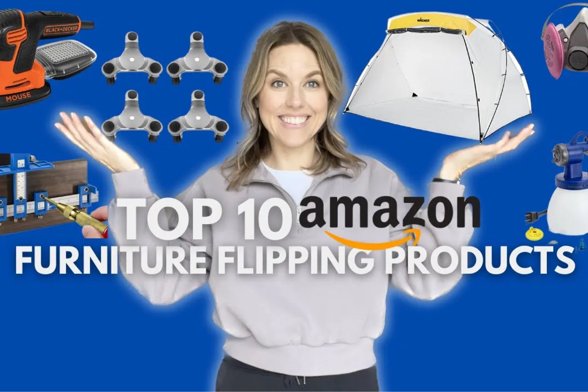 Tools from my Top 10 Amazon Furniture Flipping Products YouTube video.

#LTKFind #LTKhome