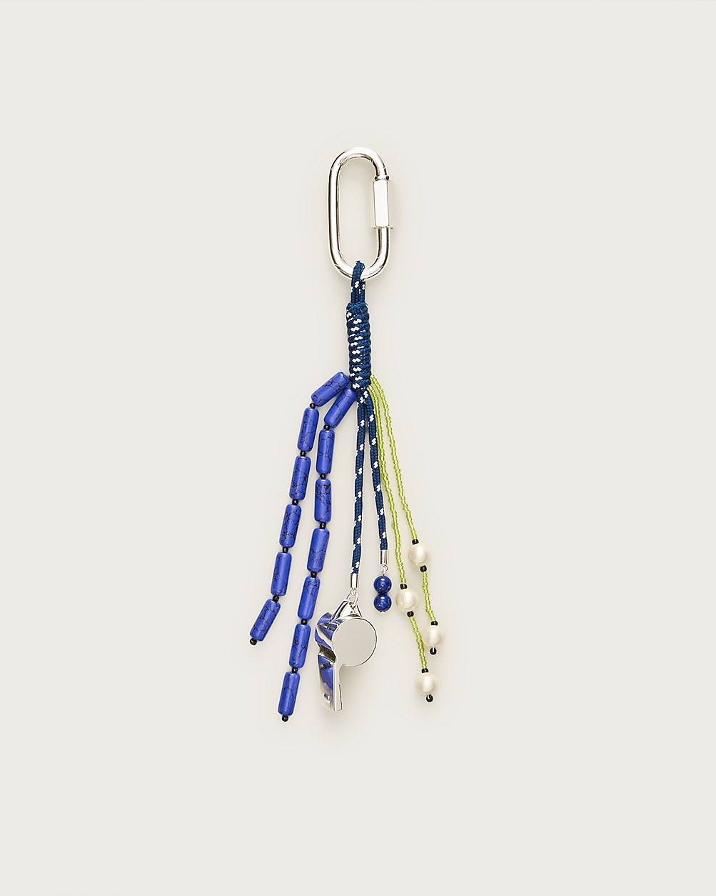 Carabiner whistle bag charm | J. Crew US