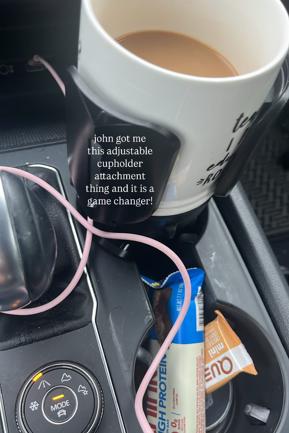 the adjustable cupholder we didn’t know we needed! 