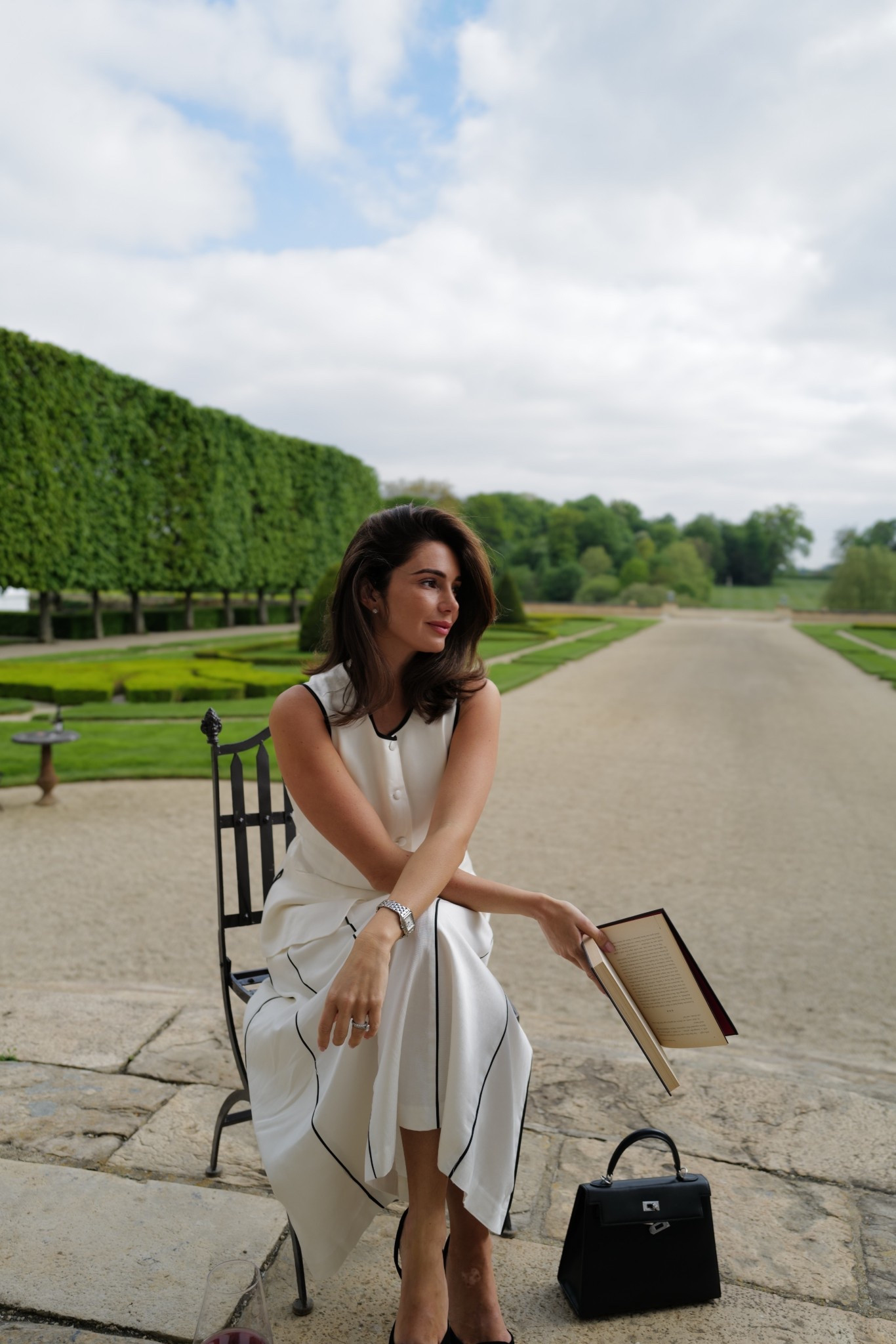 Outfit of the day: At the French Château