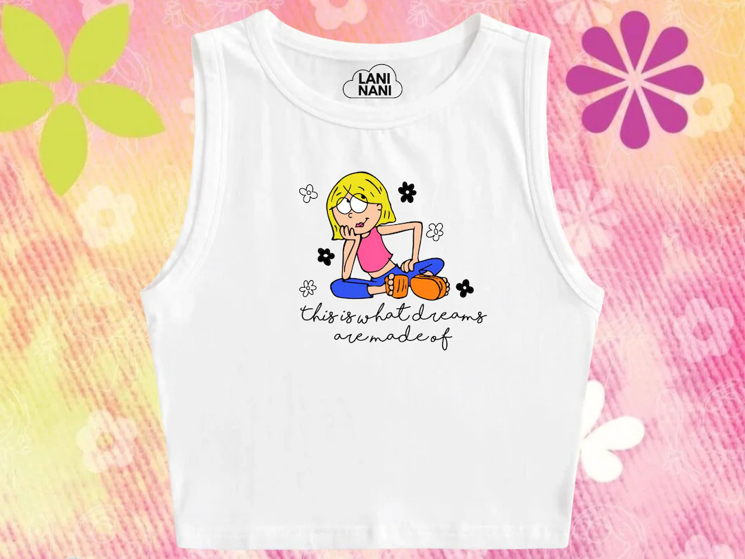 Lizzie Mcguire Crop Tank, Y2k Crop Top, What Dream Are Made of Crop Tank, 90s Movie Tee - Etsy | Etsy (US)
