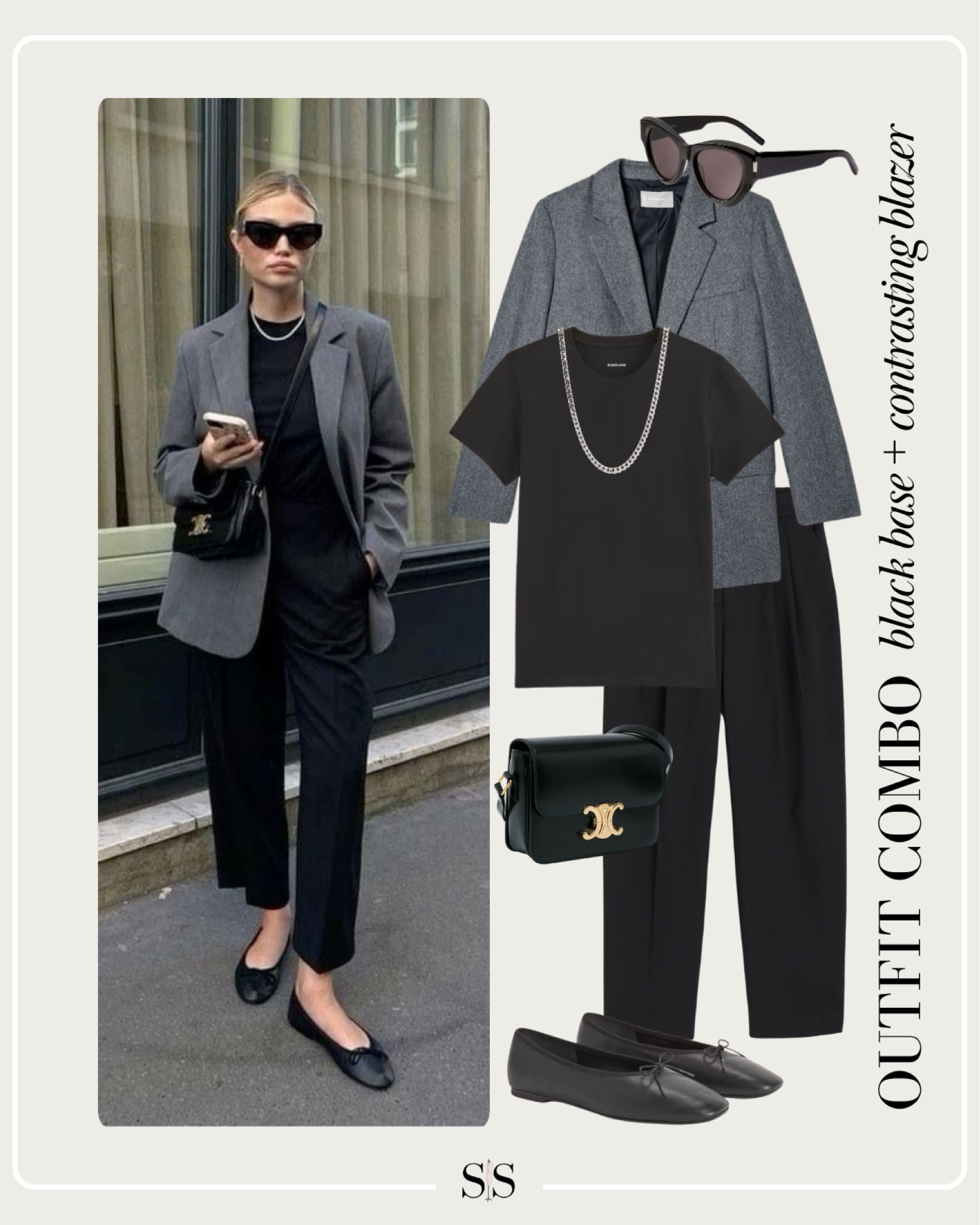 February Style Guide: no fail outfit combos | black base + contrasting blazer 

#pinterestoutfit #springoutfit #transitionaloutfit #outfitformula 

#LTKStyleTip