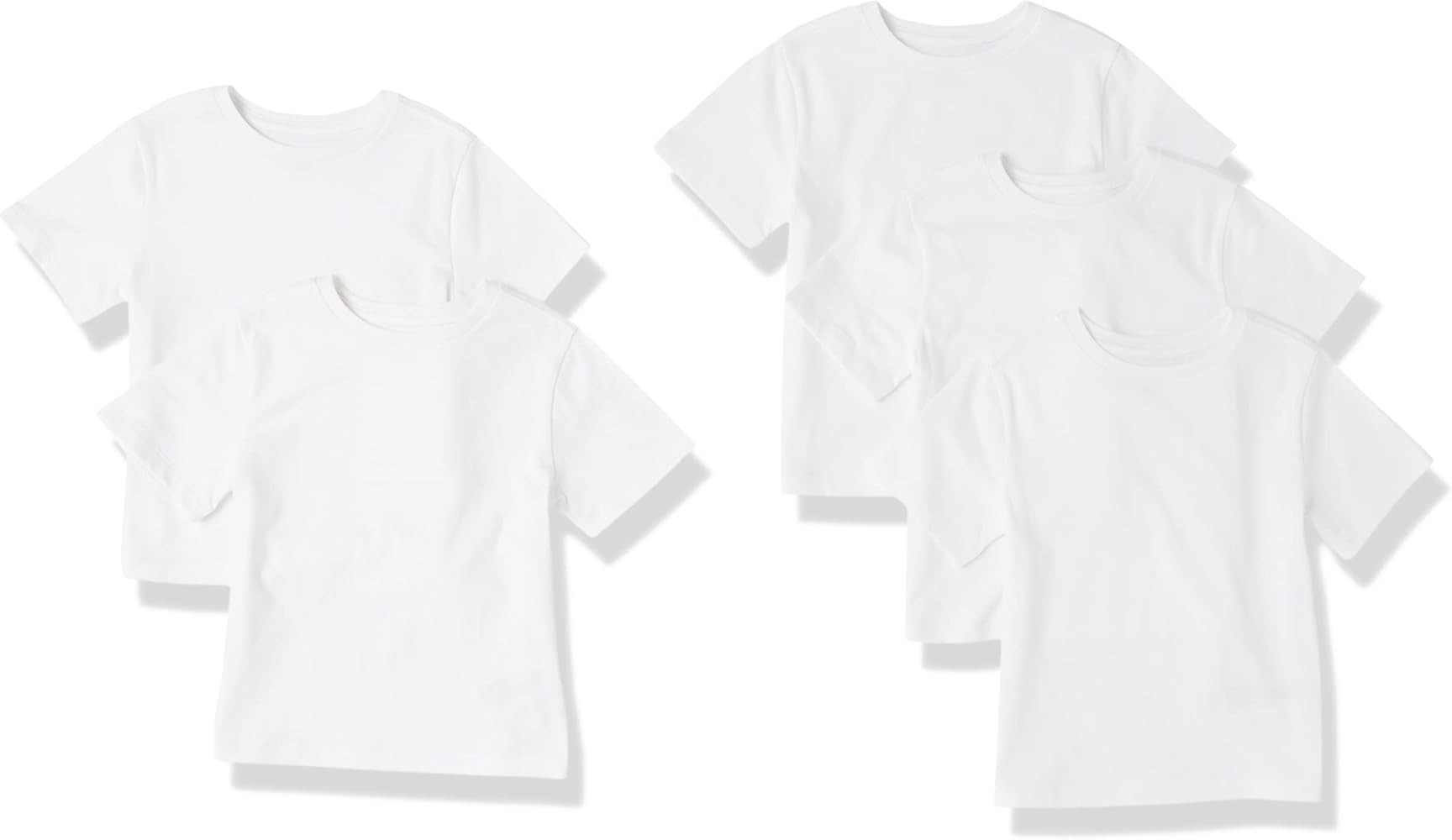 Amazon Essentials Boys and Toddlers' Short-Sleeve T-Shirts, Multipacks | Amazon (US)