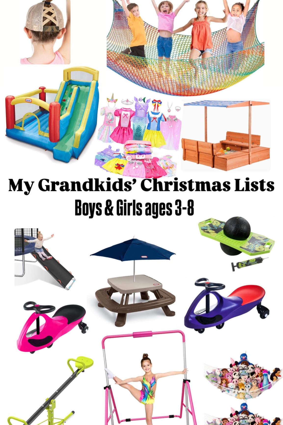 This is what’s on my grandson’s and granddaughter’s Christmas wishlists!

Boys & Girls Christmas wishlists ages 3-8



#LTKGiftGuide #LTKHoliday #LTKCyberWeek
