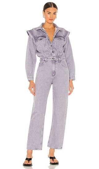 Reyna Jumpsuit in Ashberry | Revolve Clothing (Global)