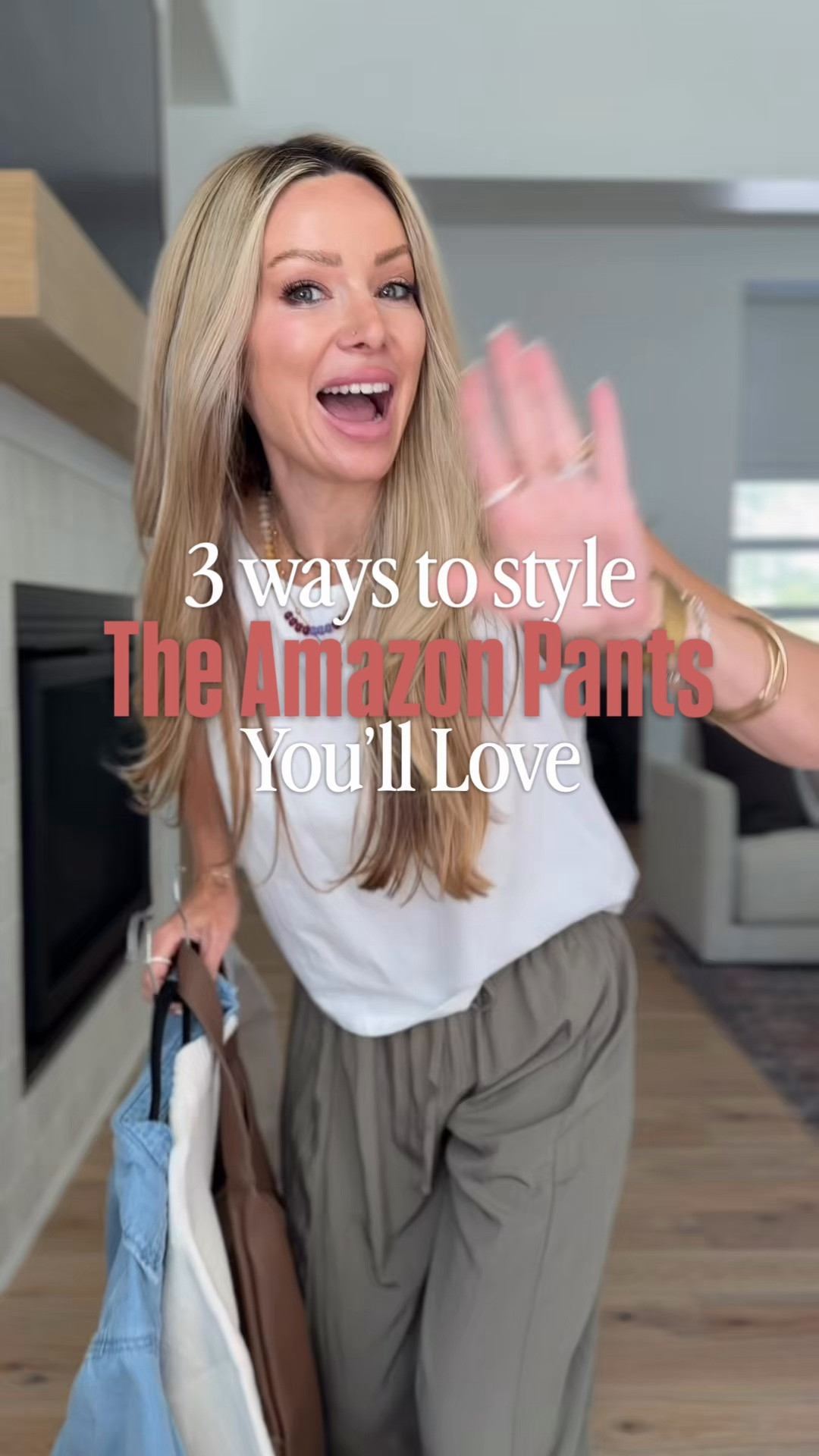 3 ways I’m styling these Amazon pants 🤎
Comment AMAZON and I’ll send you the details 

These are one of those pieces that look a little different depending on what you pair them with, and I love how versatile they are.

They have the softest flowy fabric, an easy pull-on waist, and the prettiest lace detail at the ankle that makes them feel a little more special than your basic wide-leg pants.

I styled them casually with a simple tank, a little more polished with chambray, and then with a soft neutral cardigan for an easy office or teacher outfit.

Comfortable, lightweight and SO easy to wear now and into fall.

Which way would you wear them?

#amazonfashion #amazonoutfits #falloutfits #teacheroutfits #amazonfinds