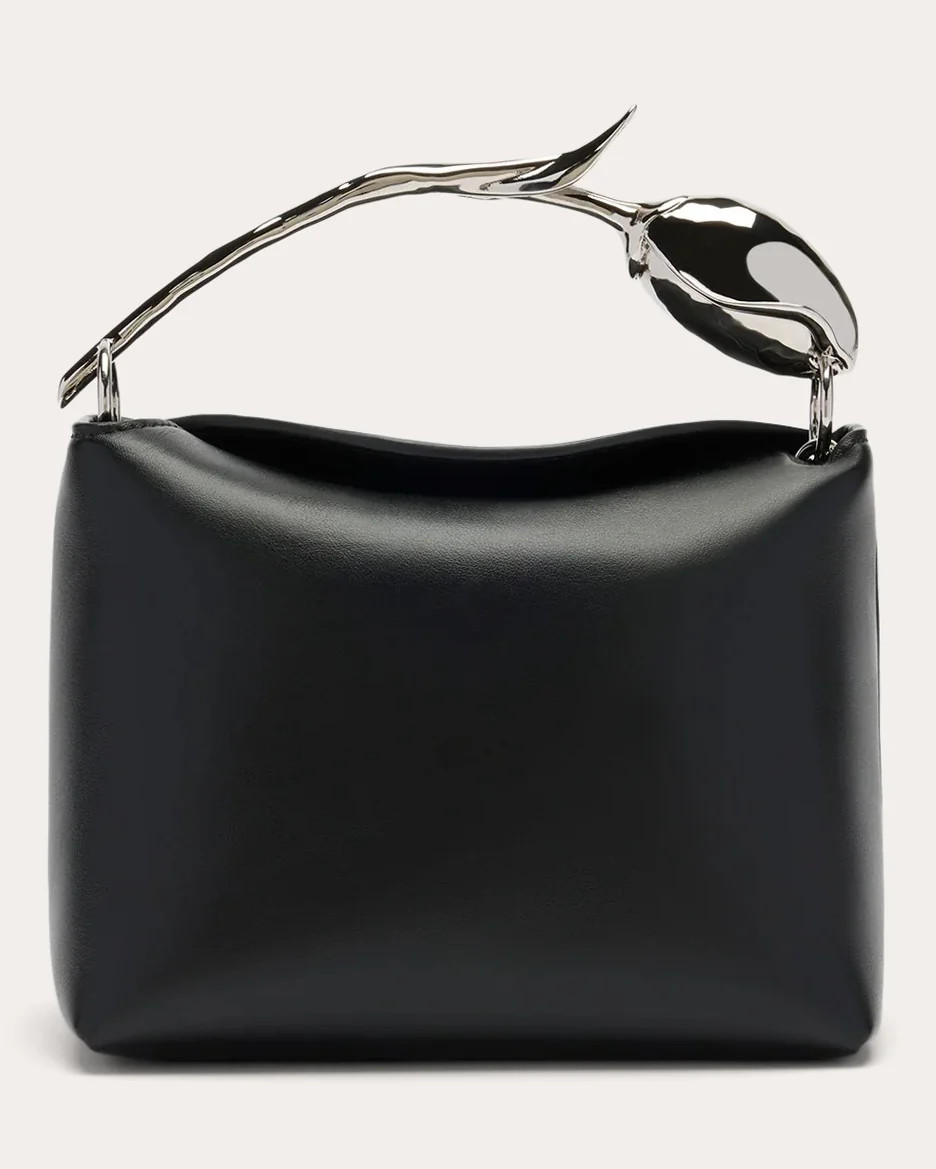 Mini Bloom Leather Handbag | Olivela