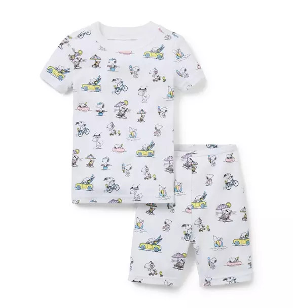 Good Night Short Pajama In Peanuts Snoopy Vacation | Janie and Jack