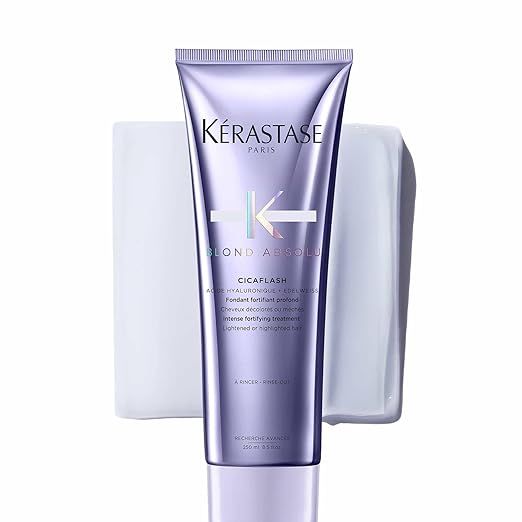 Kerastase Blond Absolu Cicaflash Conditioner | For Bleached, Highlighted, and Damaged Hair | Repa... | Amazon (US)
