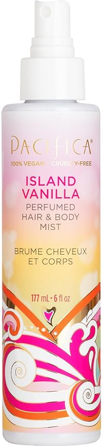 Pacifica Beauty Island Vanilla Hair & Body Mist, Functional Fragrance Spray For A Mood-Lifting Ex... | Amazon (US)